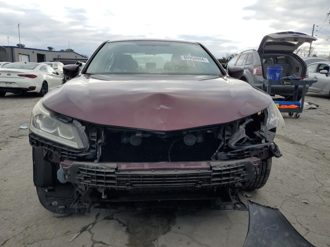 2016 Honda Accord VIN 1HGCR2F33GA118369 Copart auction photo, front end damage thumbnail 5