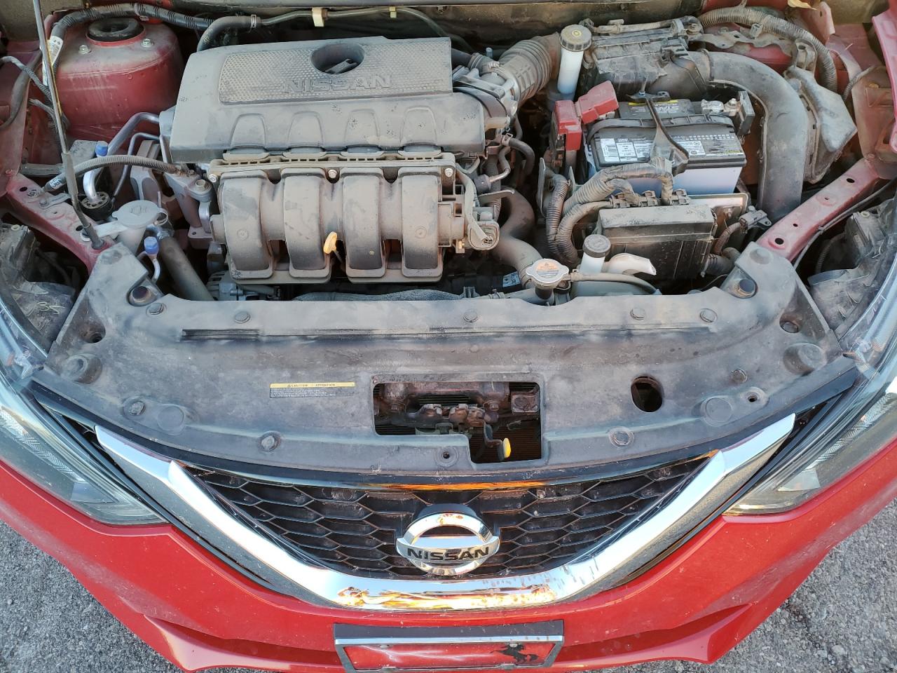 2019 Nissan Sentra VIN 3N1AB7AP6KY214196 Copart auction photo, rear end / side damage thumbnail 11
