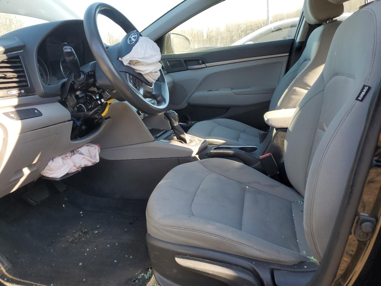 2017 Hyundai Elantra VIN 5NPD74LFXHH066607 Copart auction photo, all over / mechanical damage thumbnail 7
