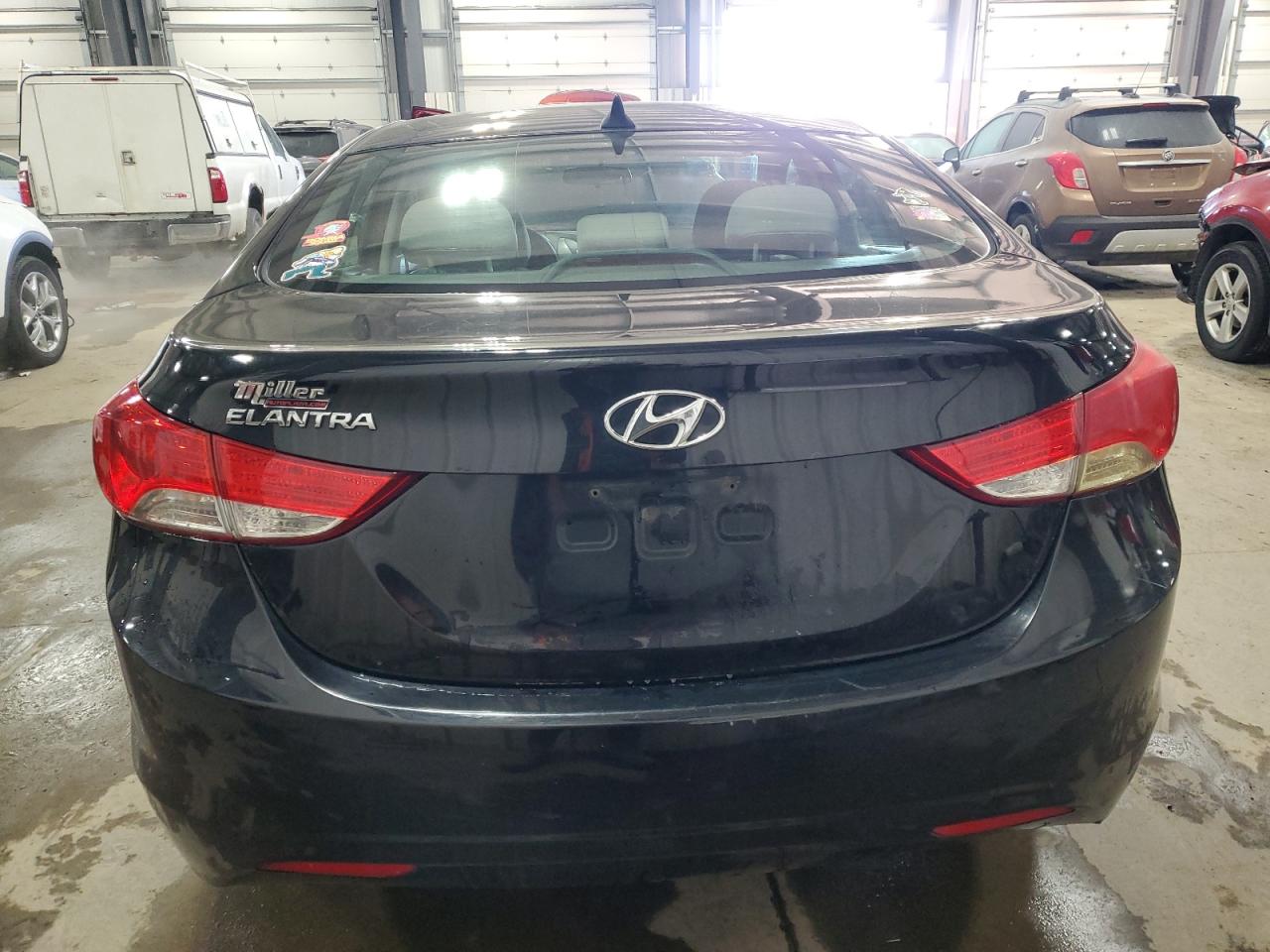2012 Hyundai Elantra VIN 5NPDH4AE2CH150744 Copart auction photo, front end damage thumbnail 6