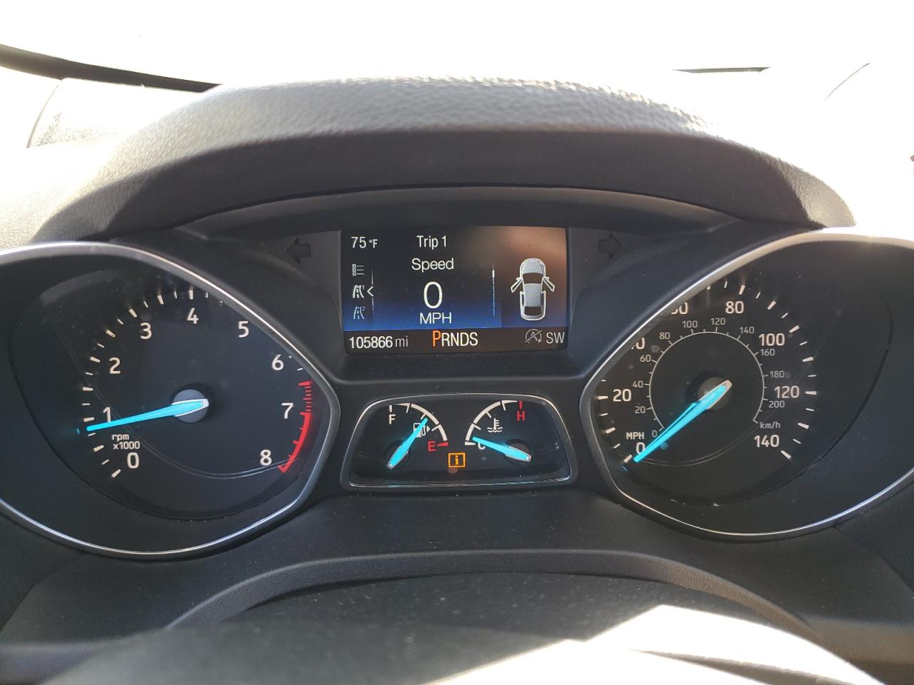 2017 Ford Escape VIN 1FMCU9J90HUE82942 Copart auction photo, front end damage thumbnail 9