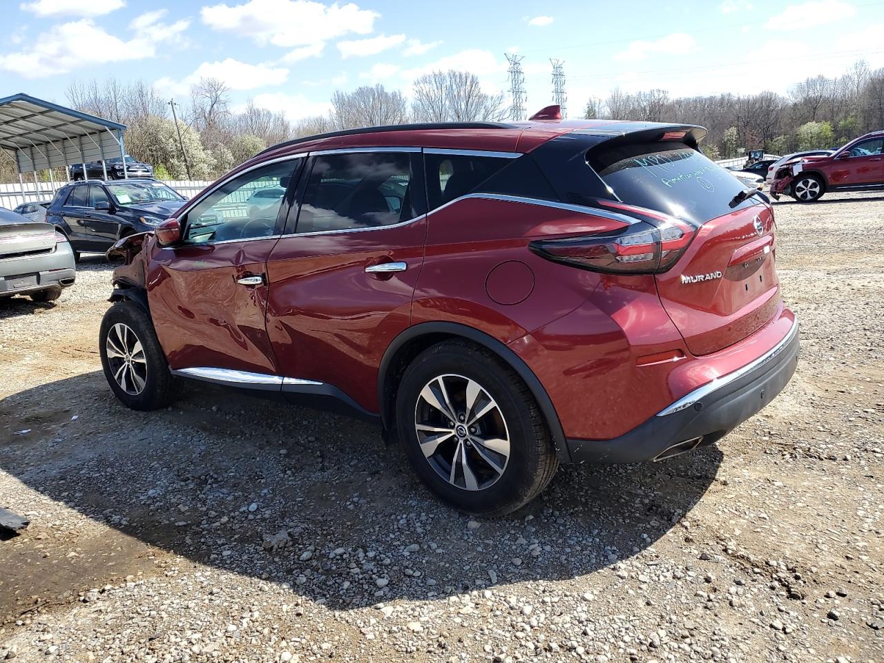 2020 Nissan Murano VIN 5N1AZ2BS1LN123930 Copart auction photo, front end damage thumbnail 2