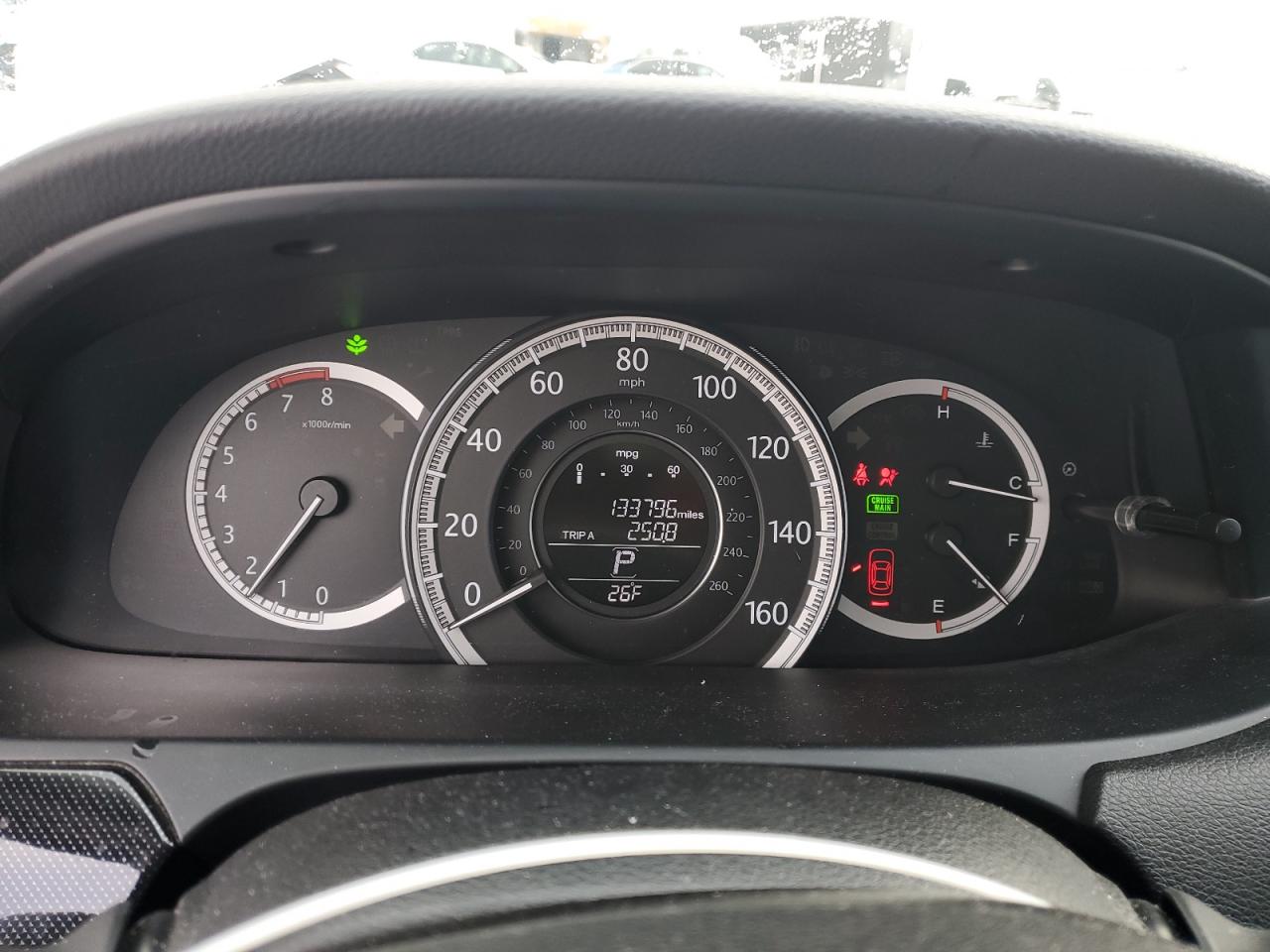 2015 Honda Accord VIN 1HGCR2F3XFA070836 Copart auction photo, all over / front end damage thumbnail 9