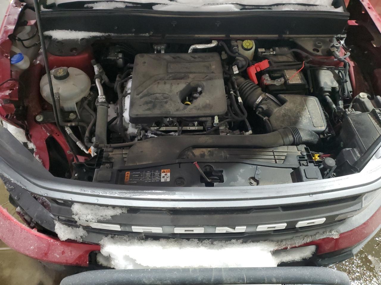 2021 Ford Bronco VIN 3FMCR9B63MRA36145 Copart auction photo, front end damage thumbnail 12