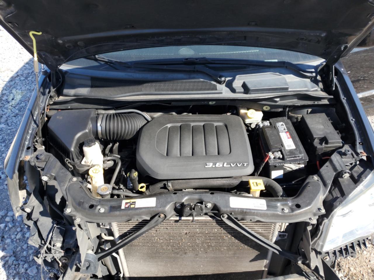 2013 Chrysler Town & Country VIN 2C4RC1BGXDR613835 Copart auction photo, front end damage thumbnail 12