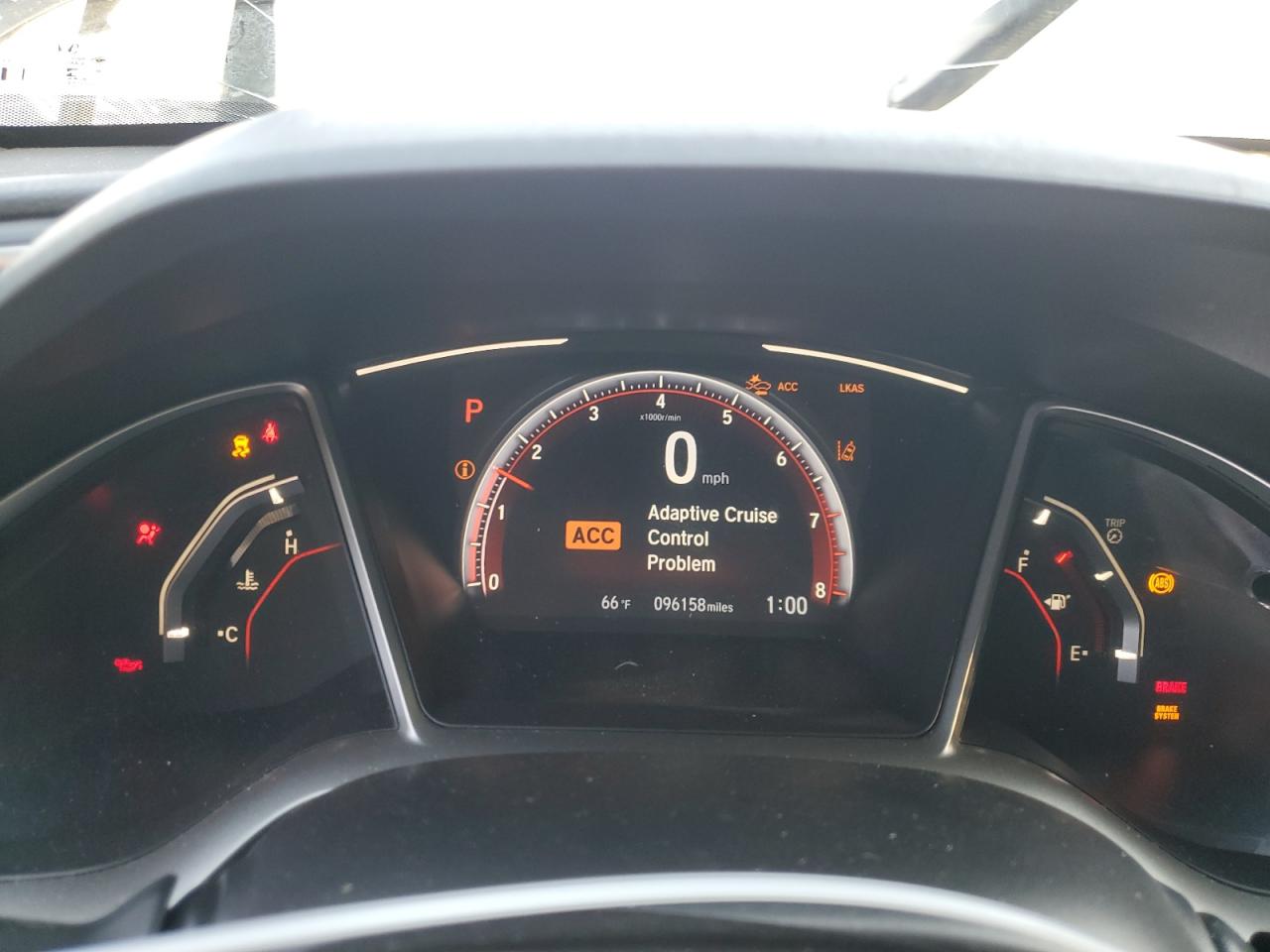 2020 Honda Civic VIN 2HGFC2F87LH530025 Copart auction photo, all over damage thumbnail 9