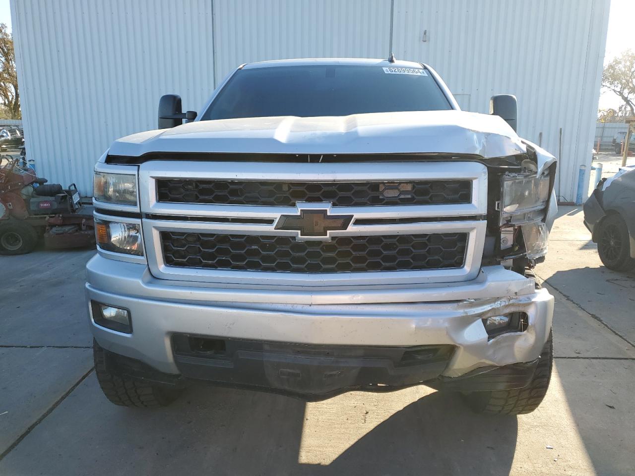 2014 Chevrolet Silverado VIN 3GCUKREC8EG425455 Copart auction photo, front end damage thumbnail 5