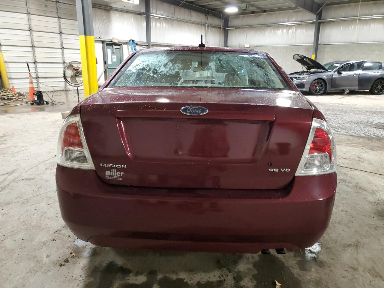 2007 Ford Fusion VIN 3FAHP07Z47R128986 Copart auction photo, front end / side damage thumbnail 6
