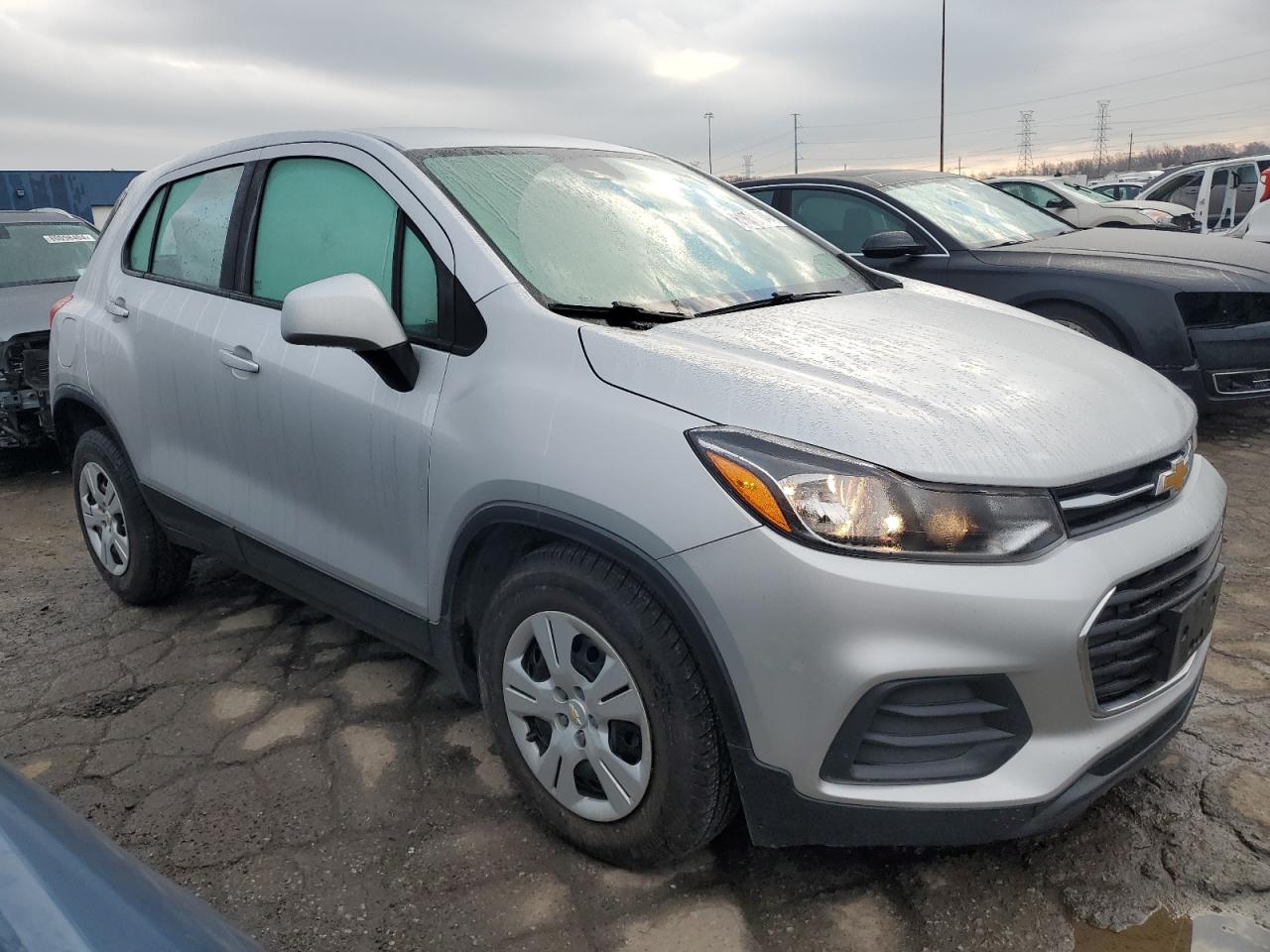 2018 Chevrolet Trax VIN KL7CJKSB5JB732664 Copart auction photo, side damage thumbnail 4