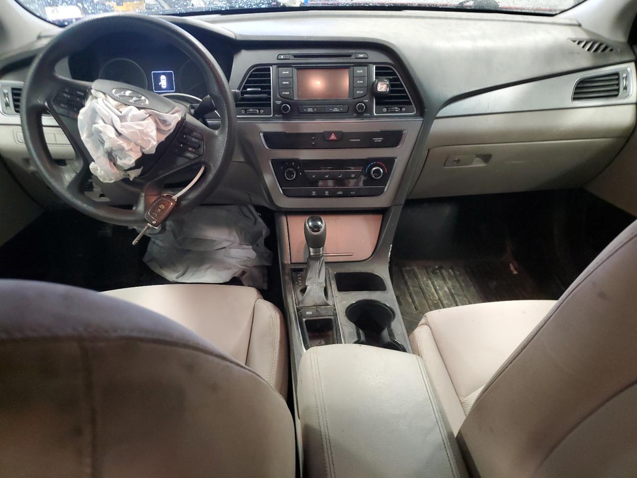 2015 Hyundai Sonata VIN 5NPE24AF1FH004614 Copart auction photo, rear end damage thumbnail 8