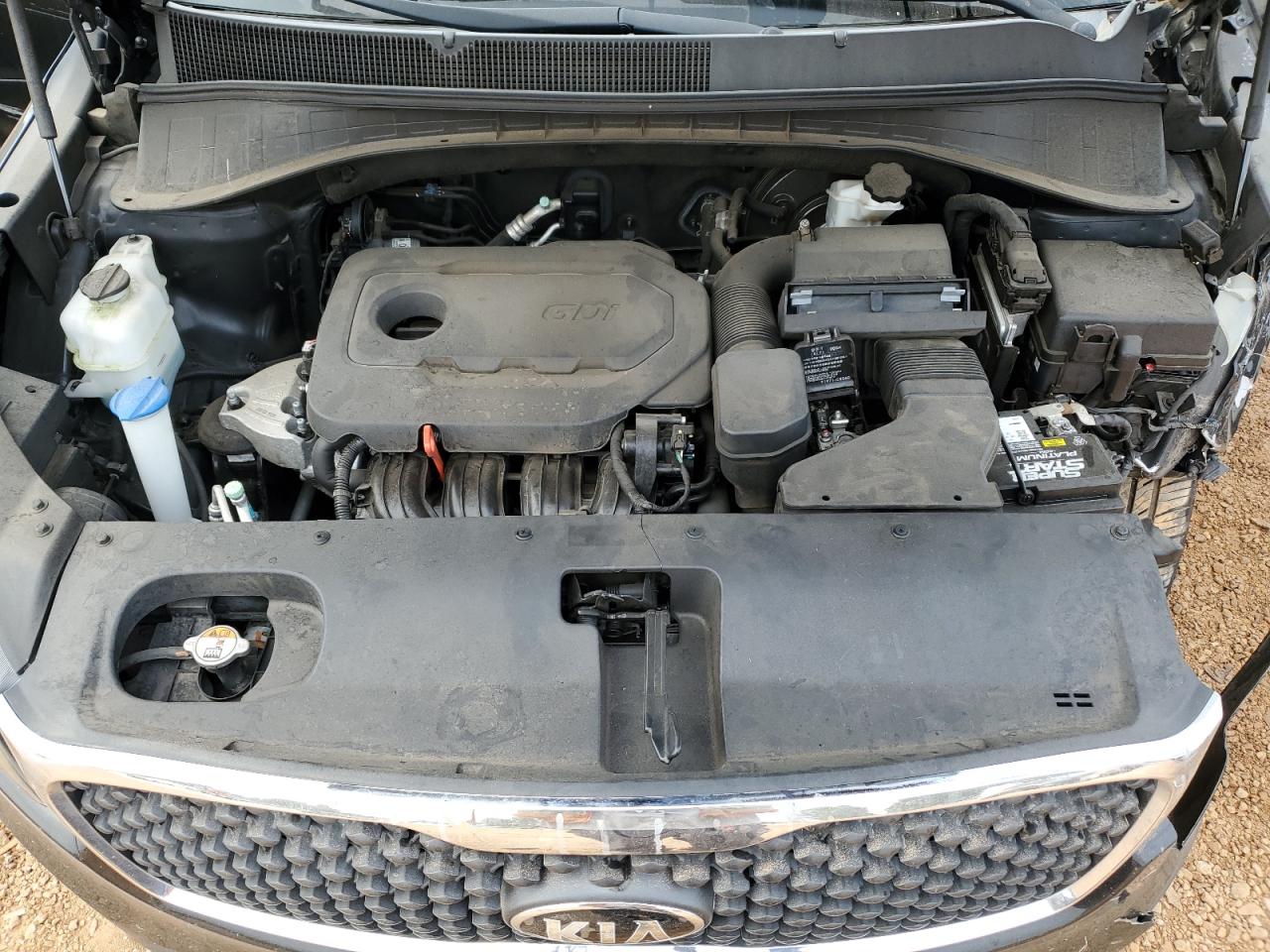 2016 KIA Sorento VIN 5XYPG4A31GG022961 Copart auction photo, front end / rear end damage thumbnail 12