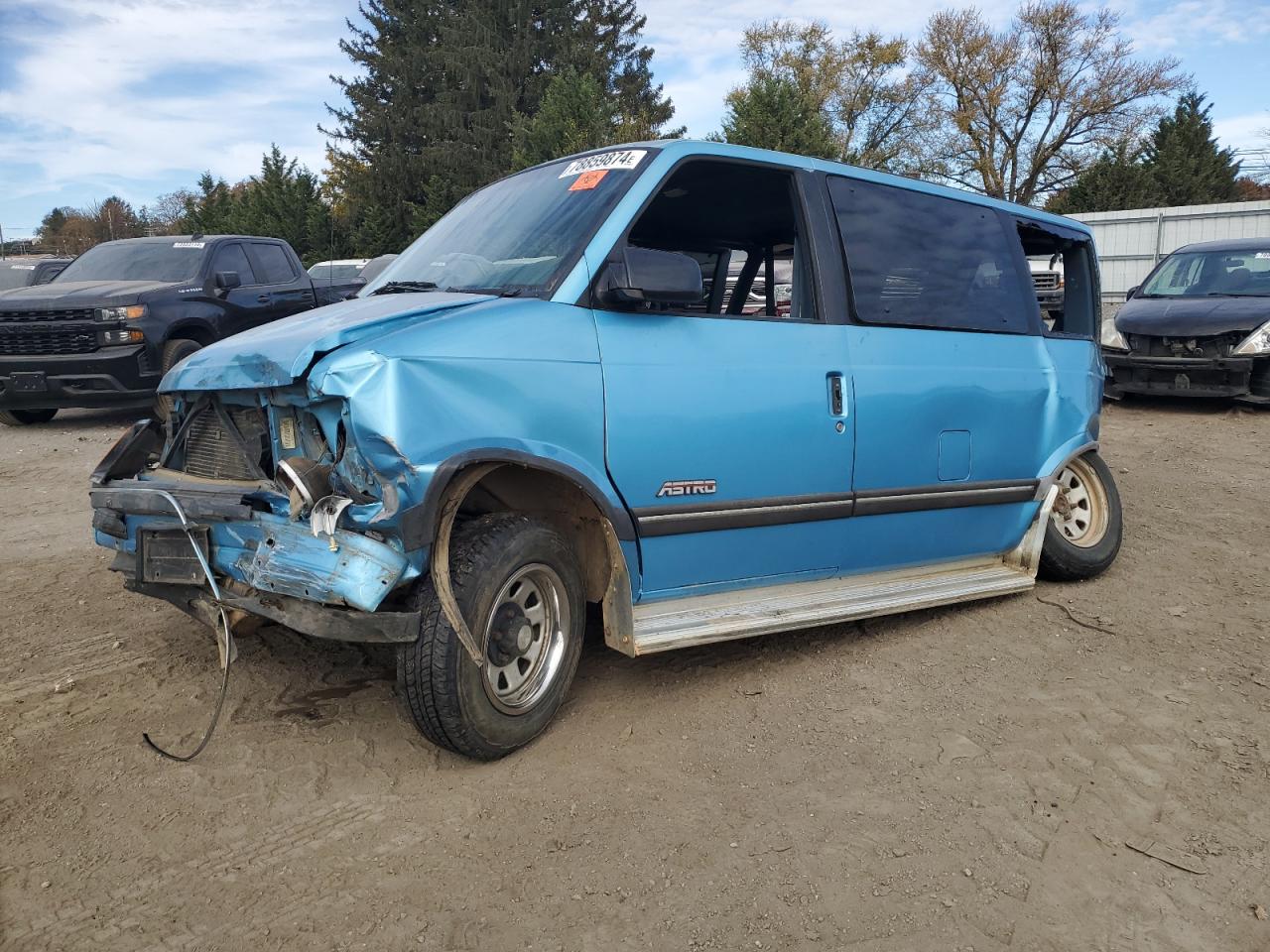 1994 Chevrolet Astro VIN 1GNDM15Z2RB210658