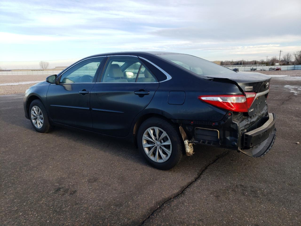 2017 Toyota Camry VIN 4T1BF1FK7HU294373 Copart auction photo, rear end damage thumbnail 2