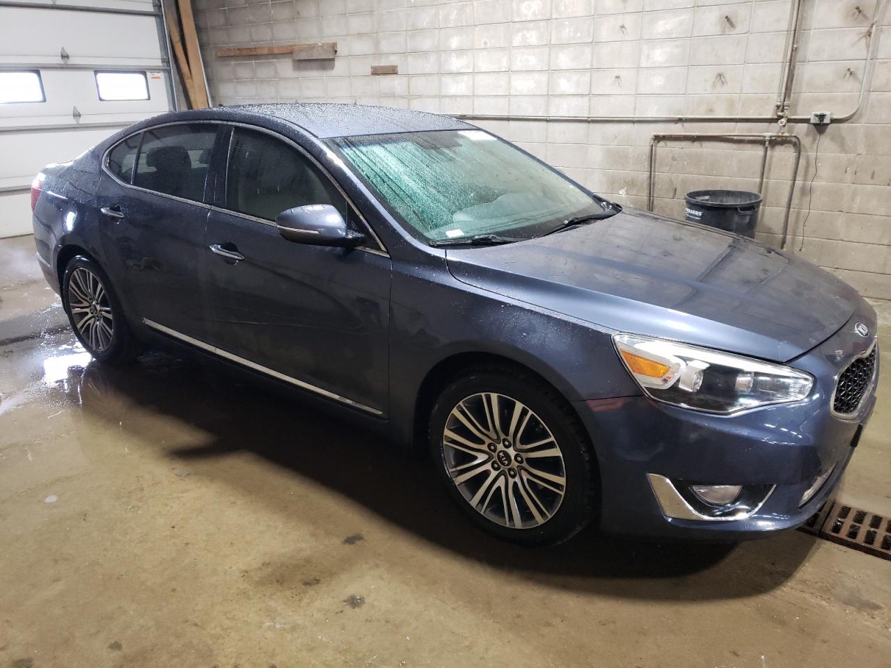 2015 KIA Cadenza VIN KNALN4D76F5193650 Copart auction photo, rear end damage thumbnail 4