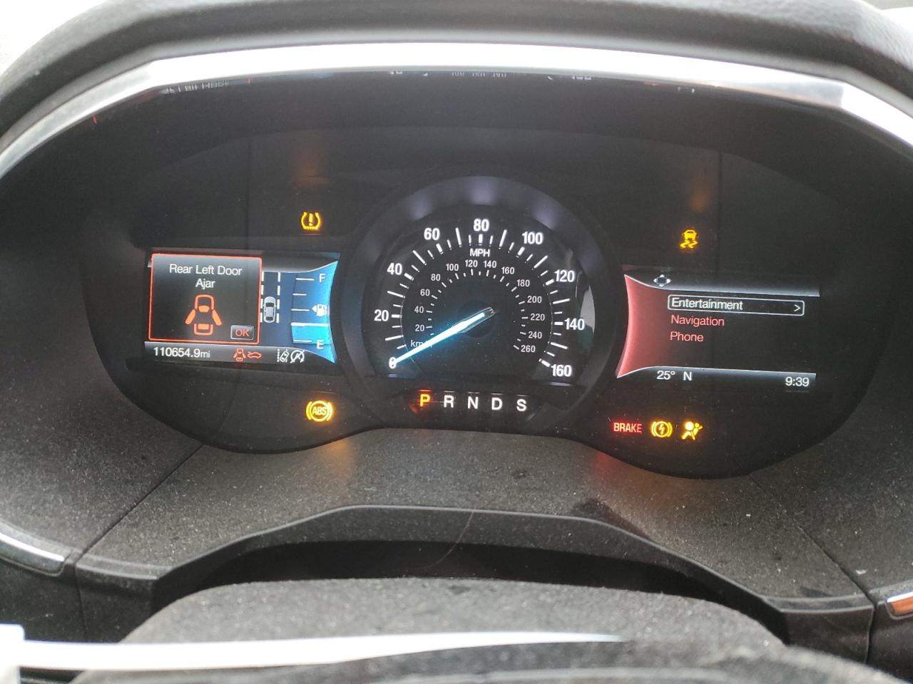 2020 Ford Edge VIN 2FMPK4K94LBA55402 Copart auction photo, all over damage thumbnail 9
