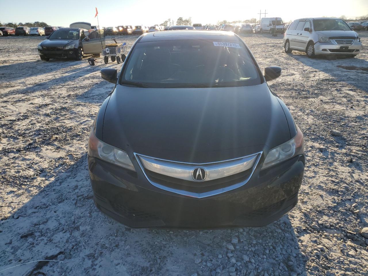 2015 Acura ILX VIN 19VDE1F31FE009048 Copart auction photo, side damage thumbnail 5