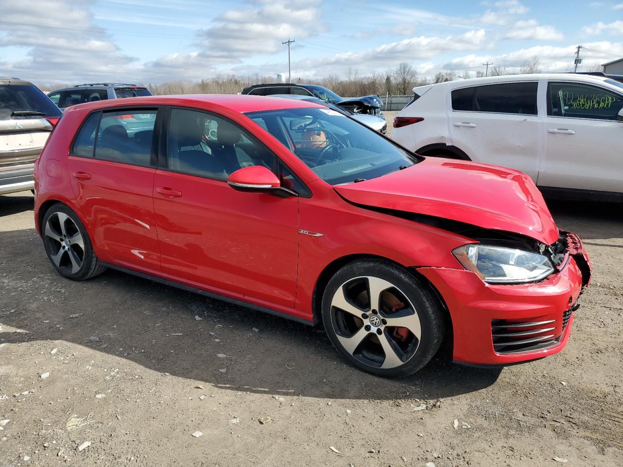 2016 Volkswagen GTI VIN 3VW4T7AU7GM062888 Copart auction photo, front end damage thumbnail 4