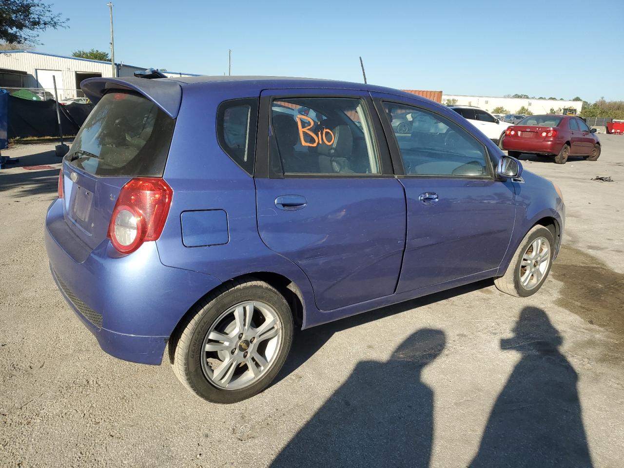 2009 Chevrolet Aveo VIN KL1TG66E89B299356 Copart auction photo, front end damage thumbnail 3
