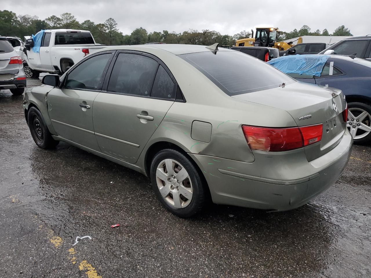 2010 Hyundai Sonata VIN 5NPET4AC8AH638921 Copart auction photo, all over damage thumbnail 2