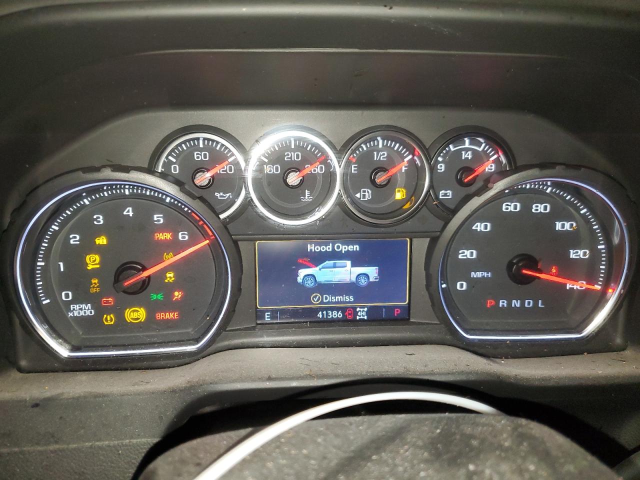 2021 Chevrolet Silverado VIN 1GCPYCEF2MZ400116 Copart auction photo, side damage thumbnail 9