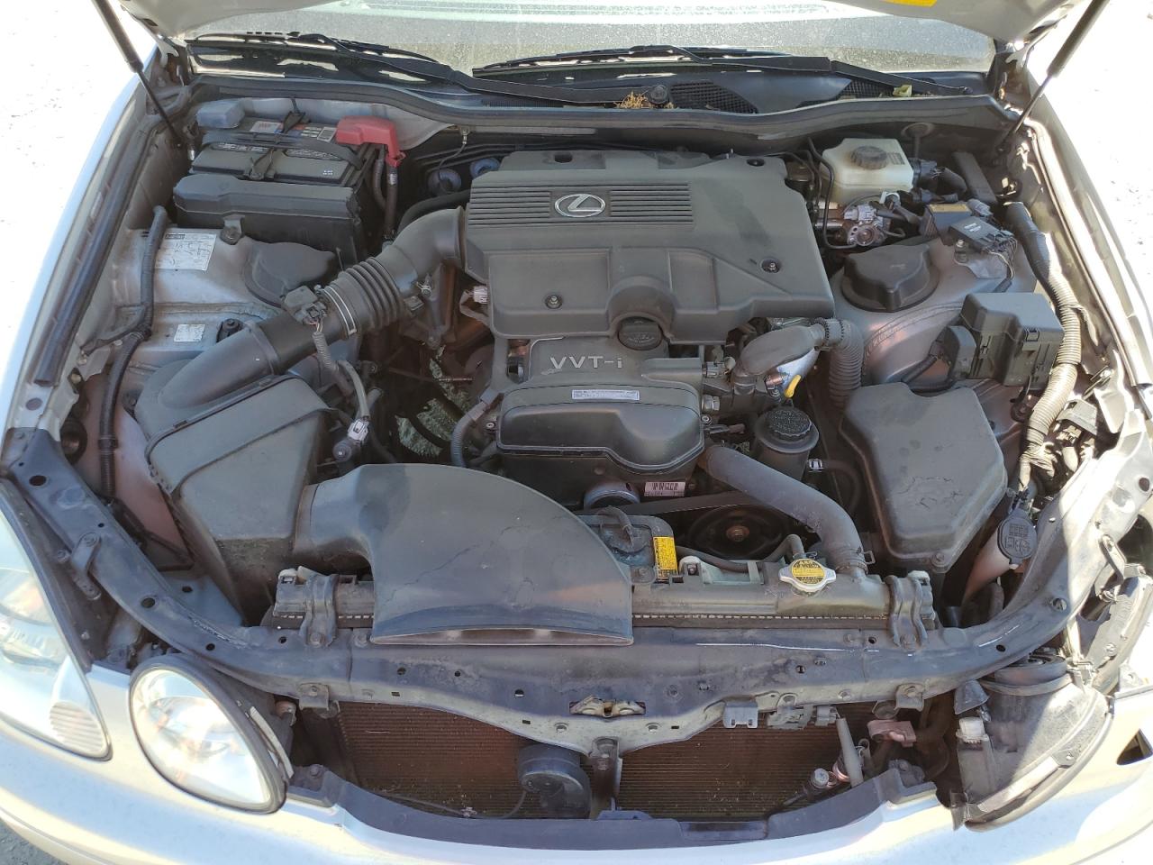 2003 Lexus GS 300 VIN JT8BD69S830183123 Copart auction photo, front end / side damage thumbnail 11