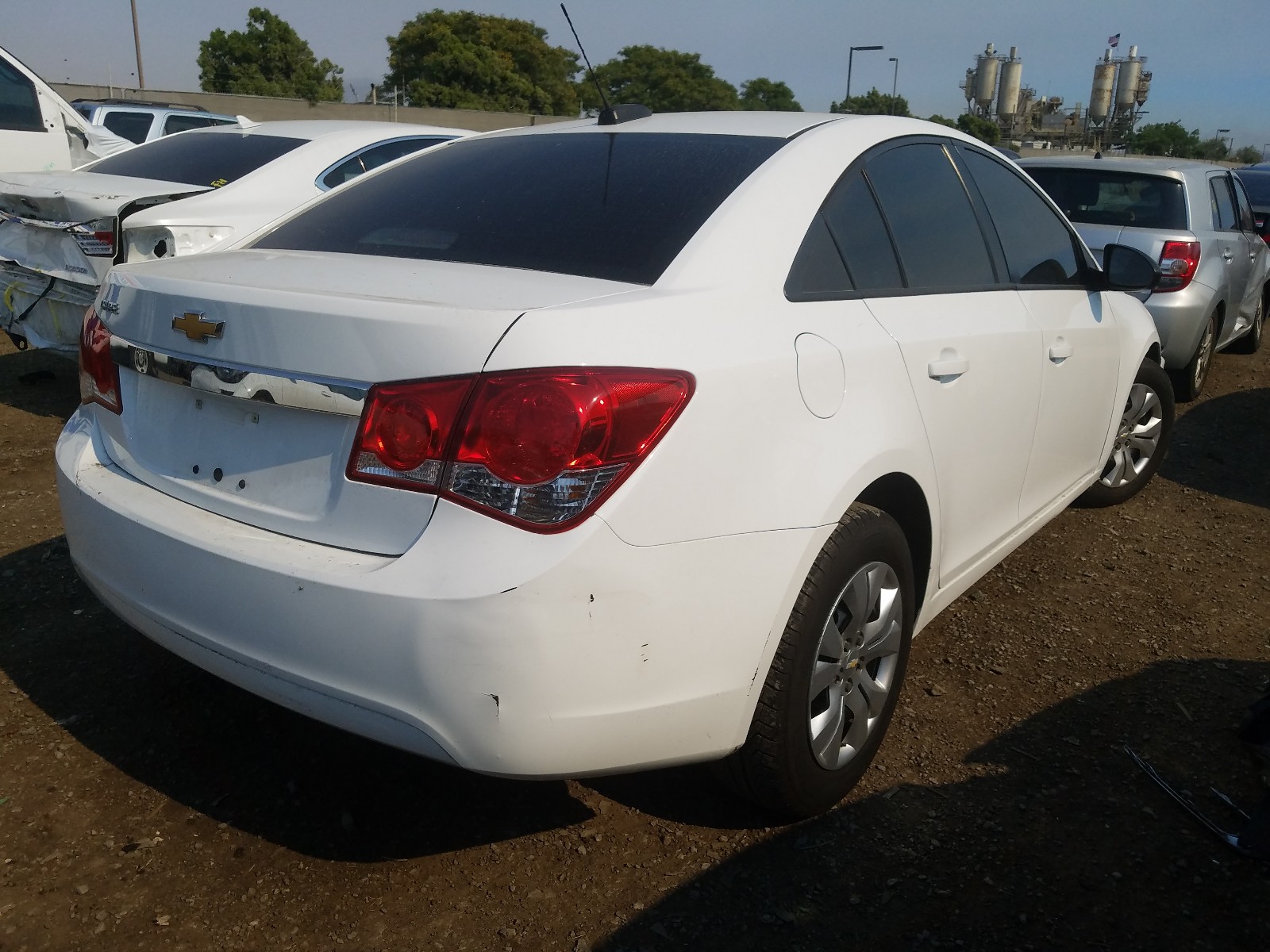 2015 Chevrolet Cruze VIN 1G1PA5SG6F7213496 Copart auction photo, front end damage thumbnail 4