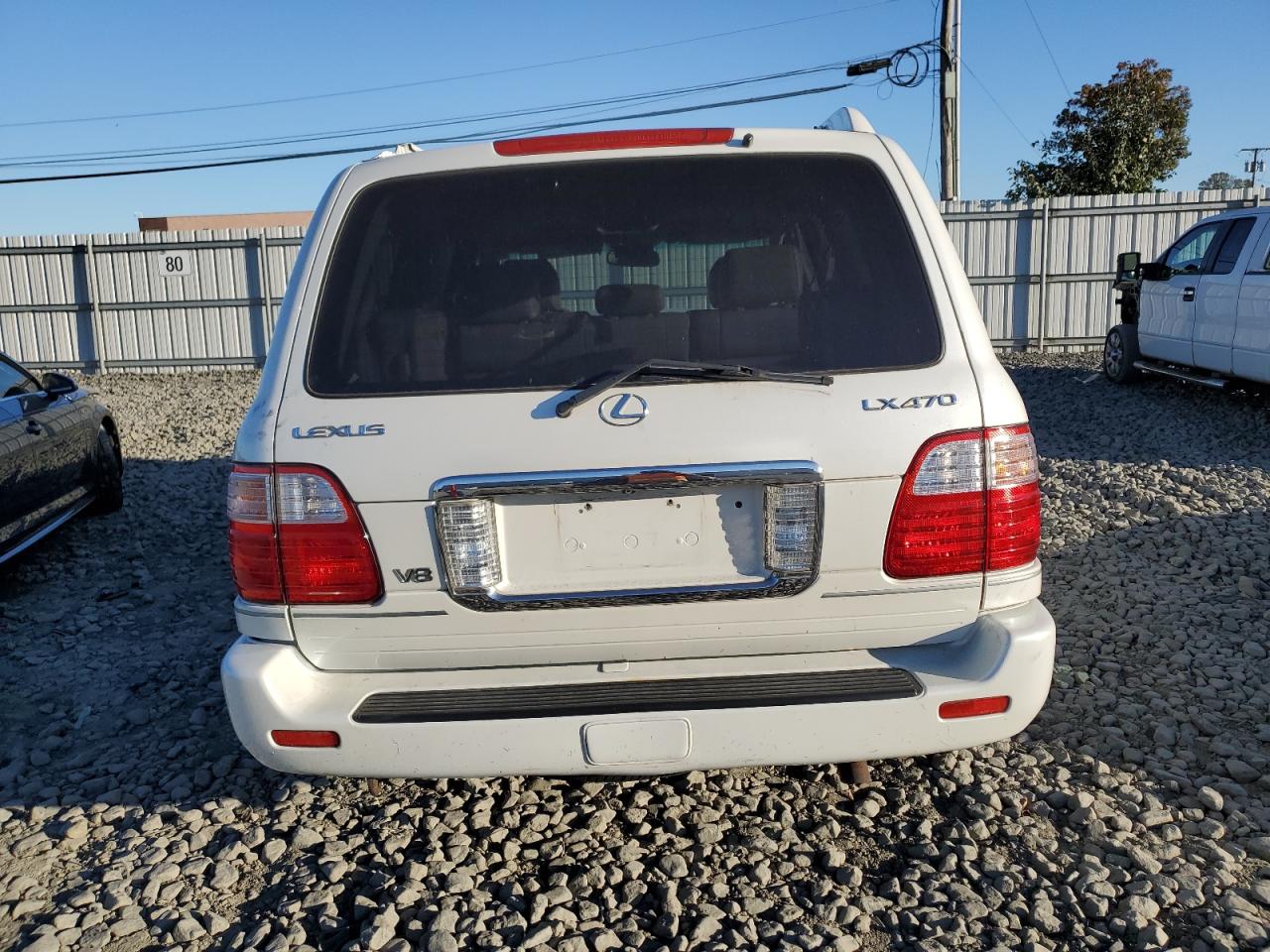 2005 Lexus LX VIN JTJHT00WX53550419 Copart auction photo, front end damage thumbnail 6