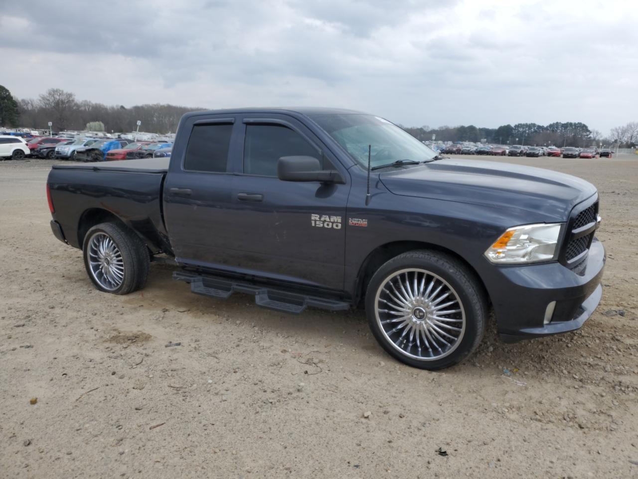 2016 RAM 1500 VIN 1C6RR6FT5GS136244 Copart auction photo, rear end / side damage thumbnail 4