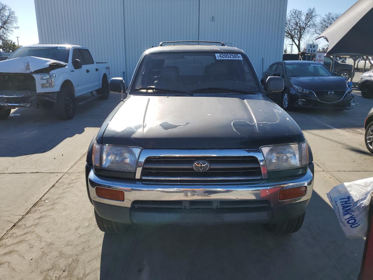1997 Toyota 4Runner VIN JT3HN87R9V0101802 Copart auction photo, side damage thumbnail 5