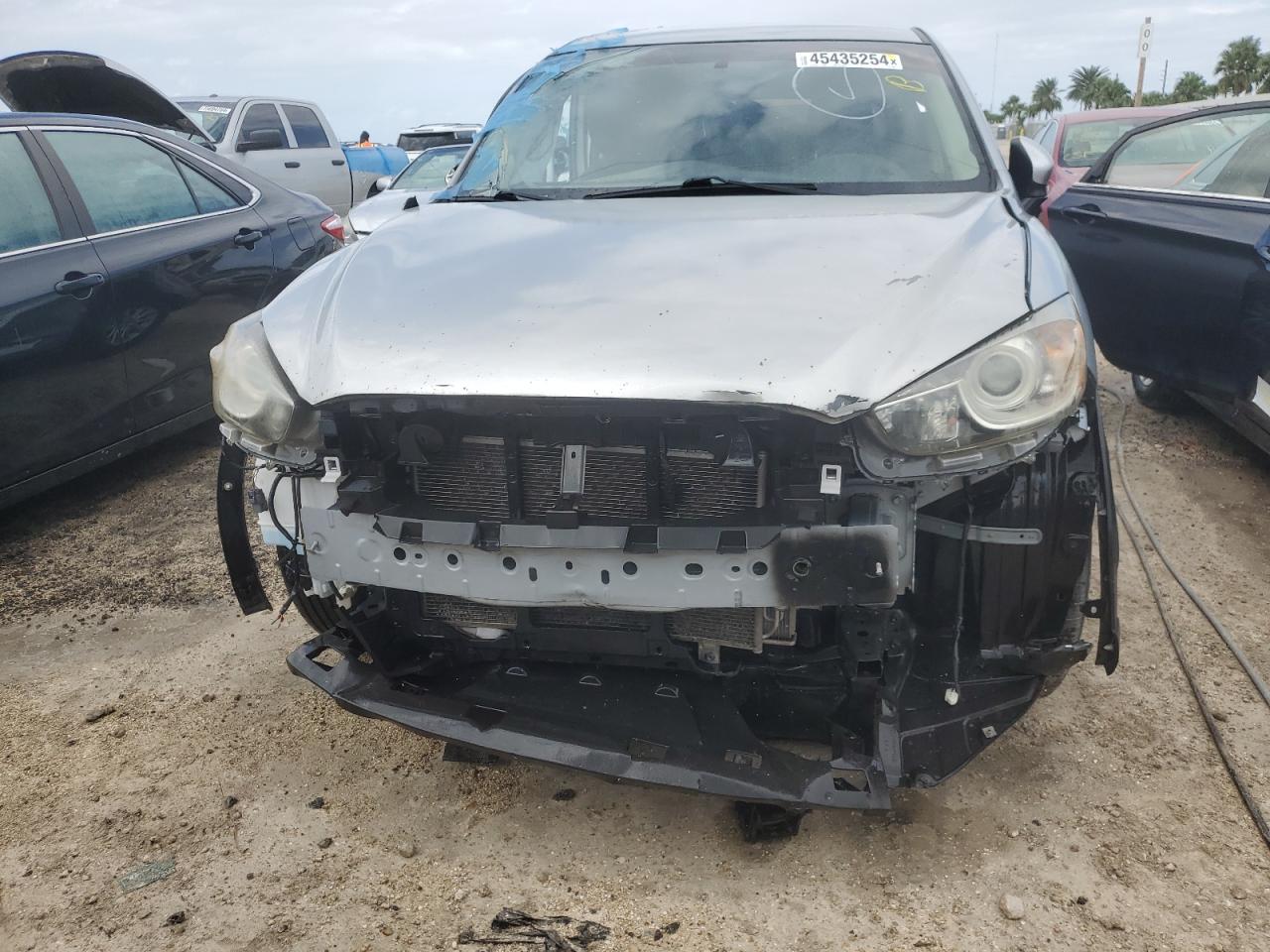 2016 Mazda CX-5 VIN JM3KE2BYXG0655597 Copart auction photo, side / front end damage thumbnail 5
