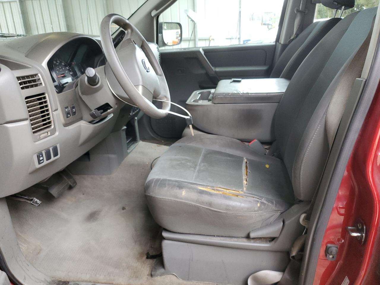 2005 Nissan Titan VIN 1N6BA07A55N571642 Copart auction photo, side damage thumbnail 7