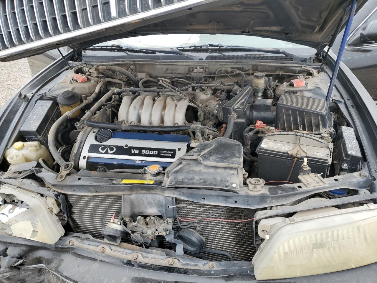 1996 Infiniti I VIN JNKCA21D3TT014967 Copart auction photo, front end / minor dent/scratches damage thumbnail 11