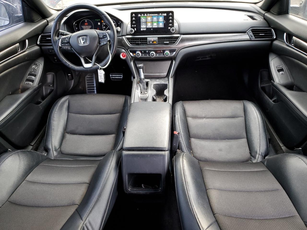 2018 Honda Accord VIN 1HGCV1F38JA159903 Copart auction photo, front end / side damage thumbnail 8