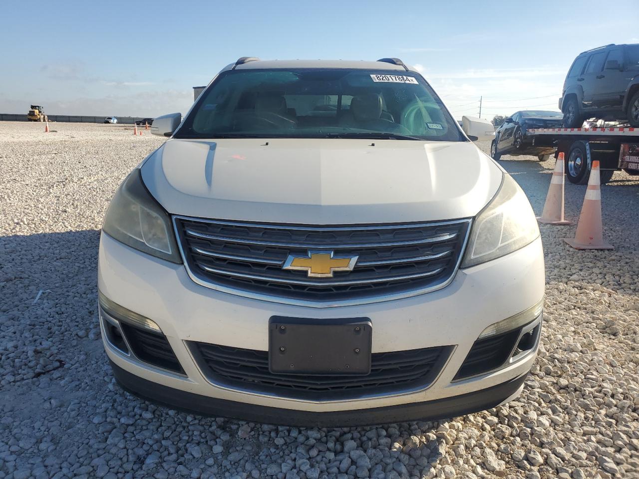 2014 Chevrolet Traverse VIN 1GNKRHKDXEJ158240 Copart auction photo, all over / hail damage thumbnail 5