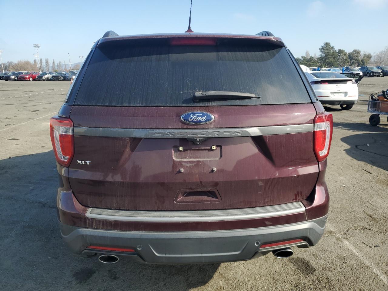 2018 Ford Explorer VIN 1FM5K7D83JGC94345 Copart auction photo, side damage thumbnail 6