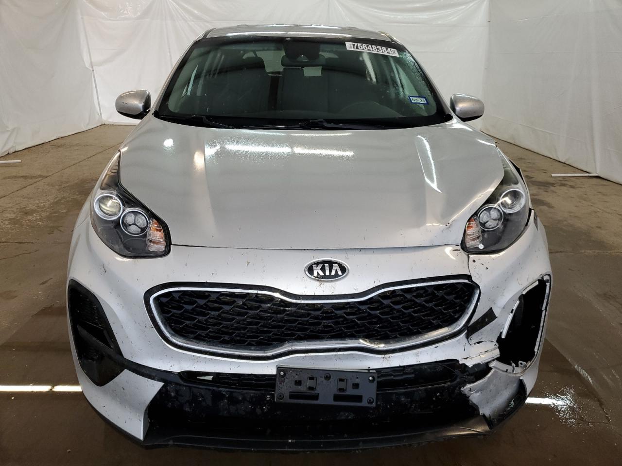 2021 KIA Sportage VIN KNDPM3AC6M7917583 Copart auction photo, front end / rear end damage thumbnail 5