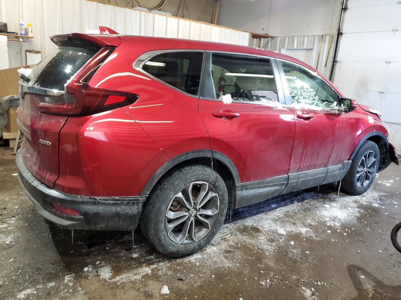 2022 Honda CR-V VIN 5J6RW2H5XNA016574 Copart auction photo, front end / minor dent/scratches damage thumbnail 3