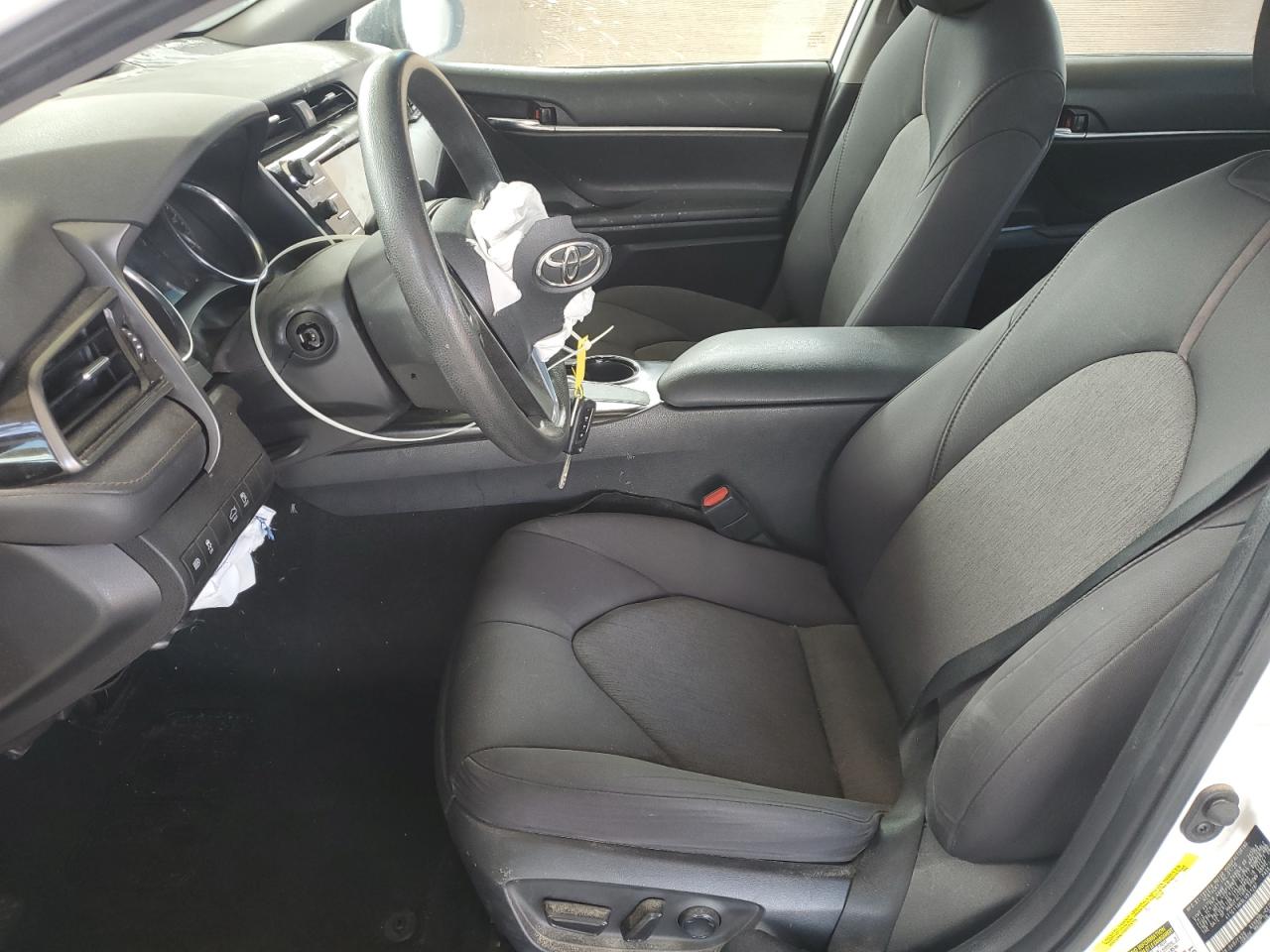 2020 Toyota Camry VIN 4T1C11AK8LU931287 Copart auction photo, front end / side damage thumbnail 7