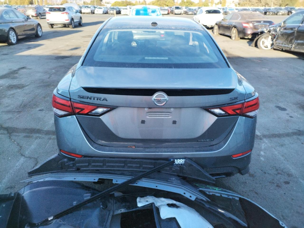2022 Nissan Sentra VIN 3N1AB8DV8NY299093 Copart auction photo, side damage thumbnail 6