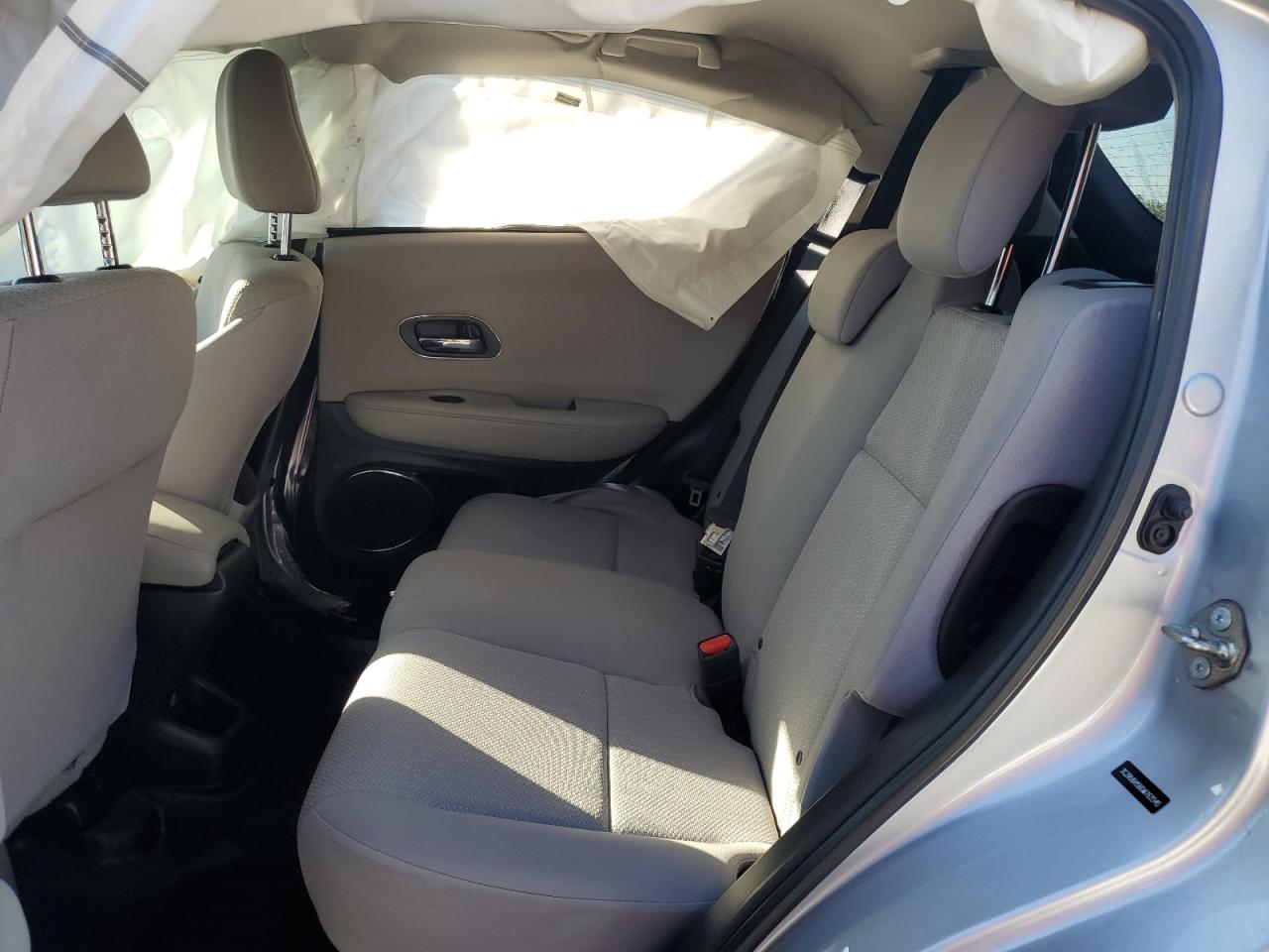 2016 Honda HR-V VIN 3CZRU6H58GM763545 Copart auction photo, side / rear end damage thumbnail 12