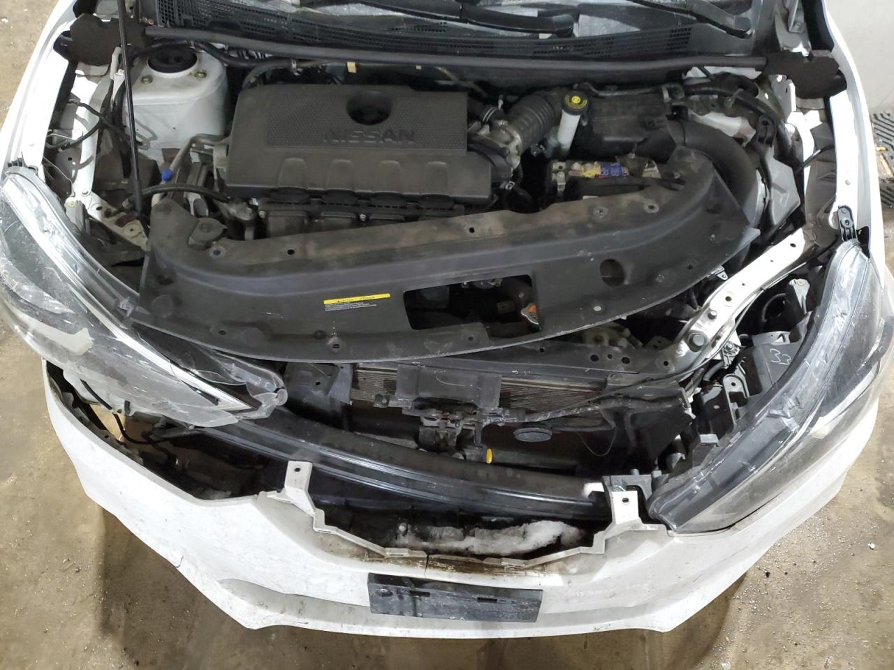 2019 Nissan Sentra VIN 3N1AB7AP7KY203756 Copart auction photo, front end damage thumbnail 11
