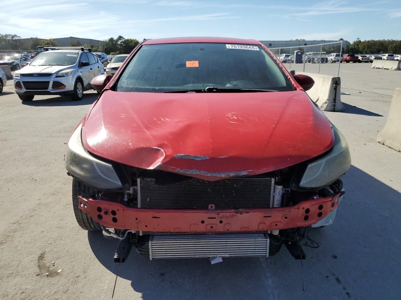 2017 Chevrolet Cruze VIN 3G1BD6SM7HS542886 Copart auction photo, water/flood / front end damage thumbnail 5