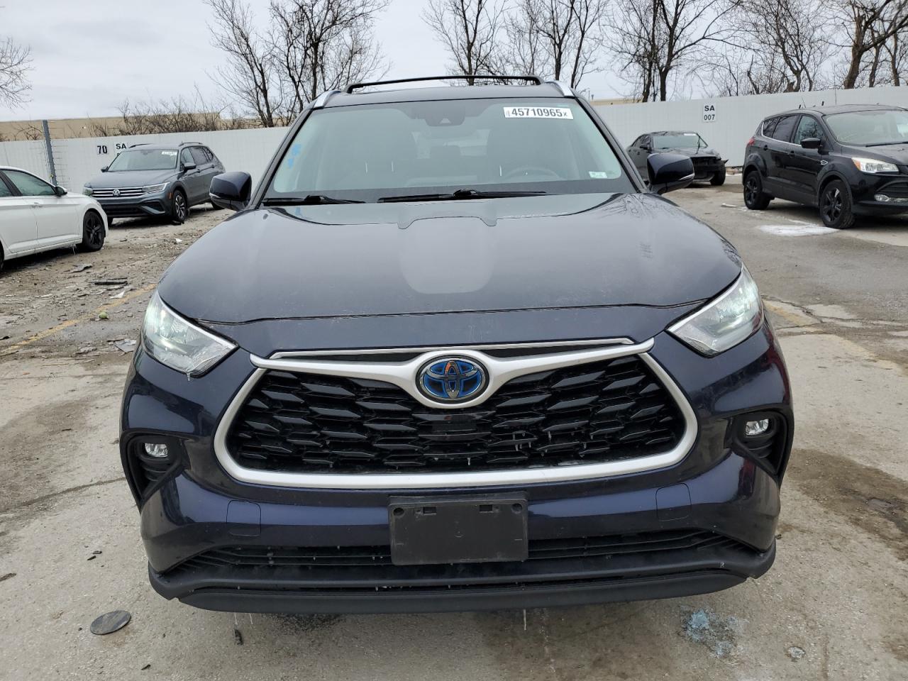 2020 Toyota Highlander VIN 5TDGBRCH7LS509406 Copart auction photo, rear end / side damage thumbnail 5