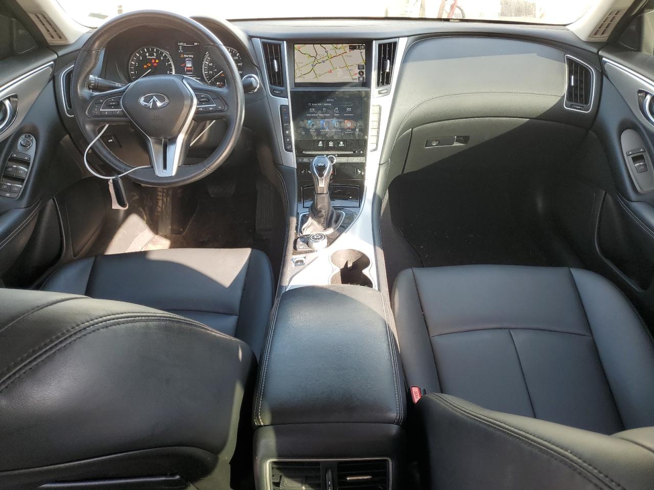2020 Infiniti Q50 VIN JN1EV7AR3LM251995 Copart auction photo, vandalism damage thumbnail 8