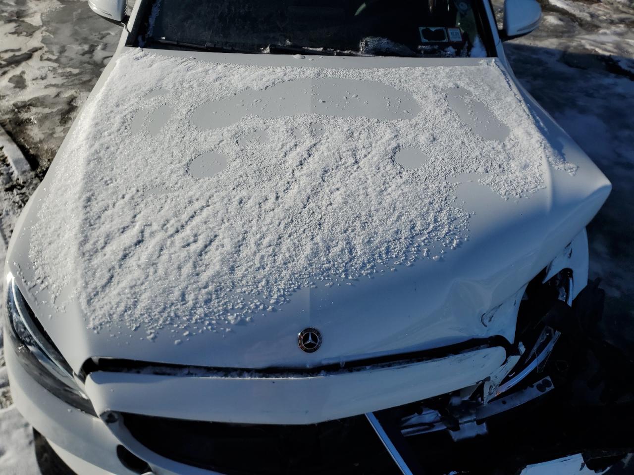 2015 Mercedes-Benz C-klasse VIN 55SWF4KB5FU062744 Copart auction photo, front end / side damage thumbnail 11