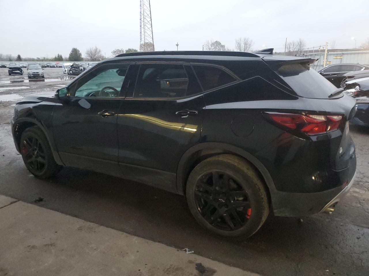 2021 Chevrolet Blazer VIN 3GNKBCRS9MS554653 Copart auction photo, front end damage thumbnail 2