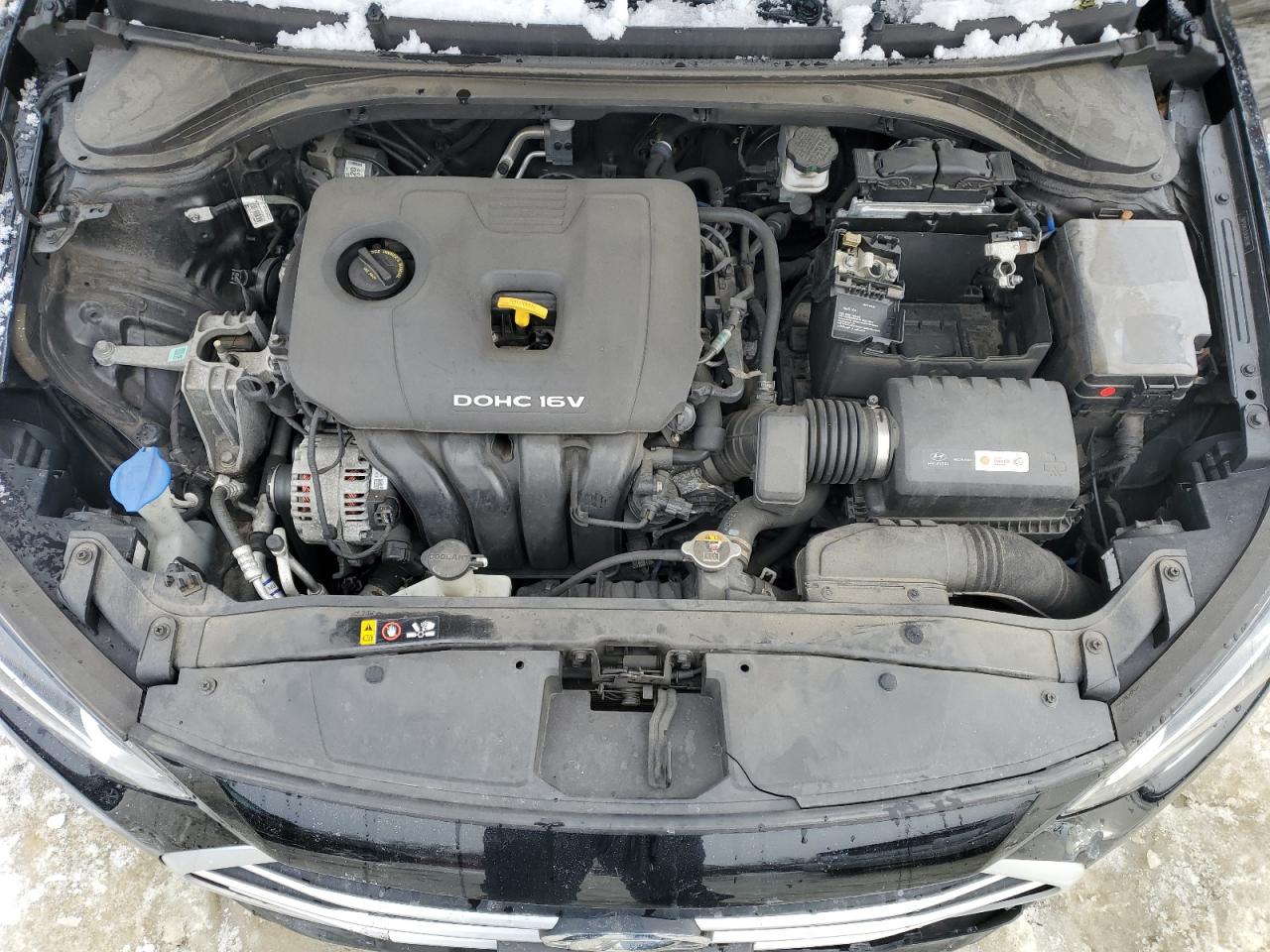 2018 Hyundai Elantra VIN 5NPD84LF8JH393381 Copart auction photo, all over / mechanical damage thumbnail 11