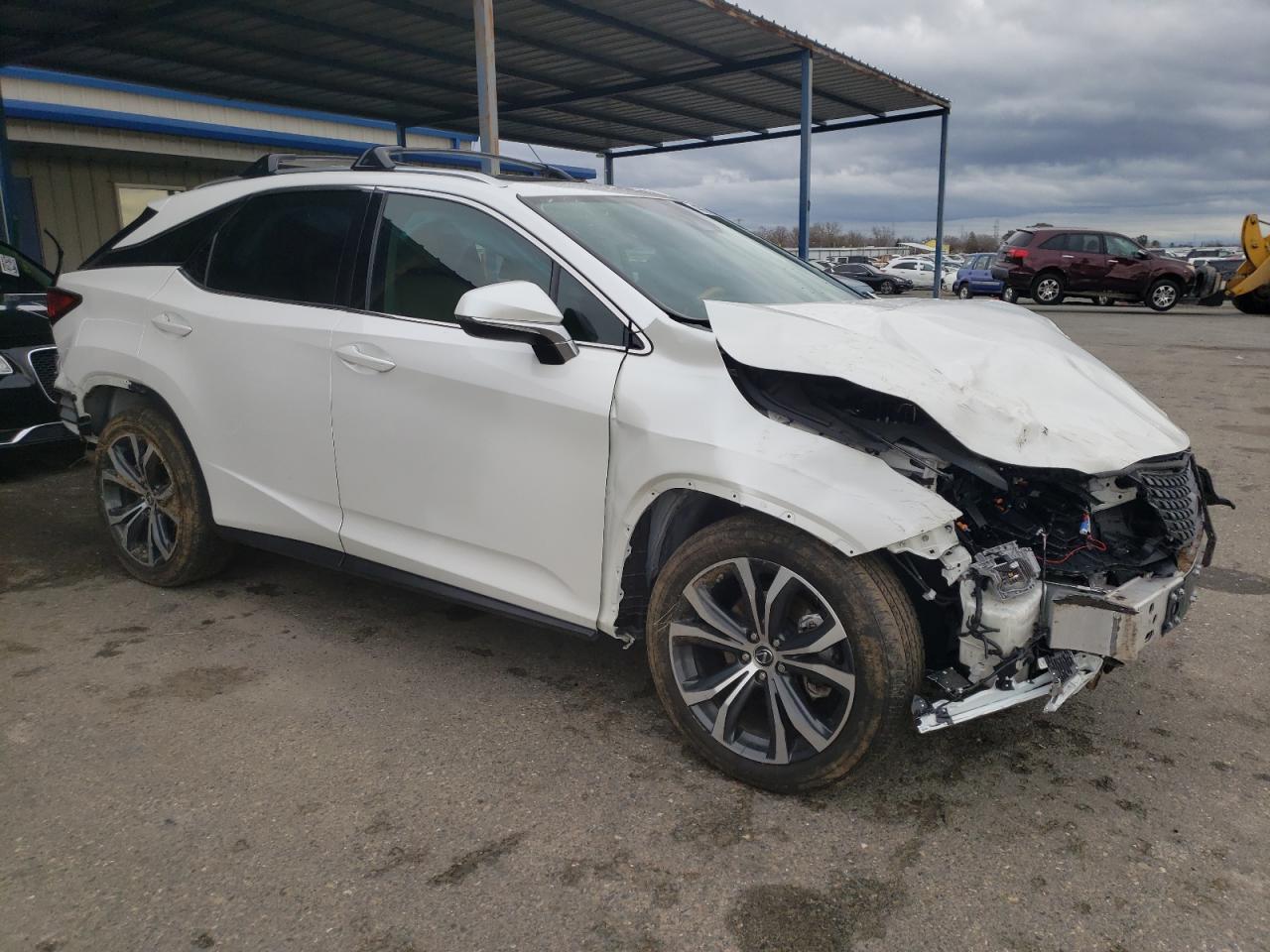 2022 Lexus RX VIN 2T2HZMDA0NC352152 Copart auction photo, all over damage thumbnail 4