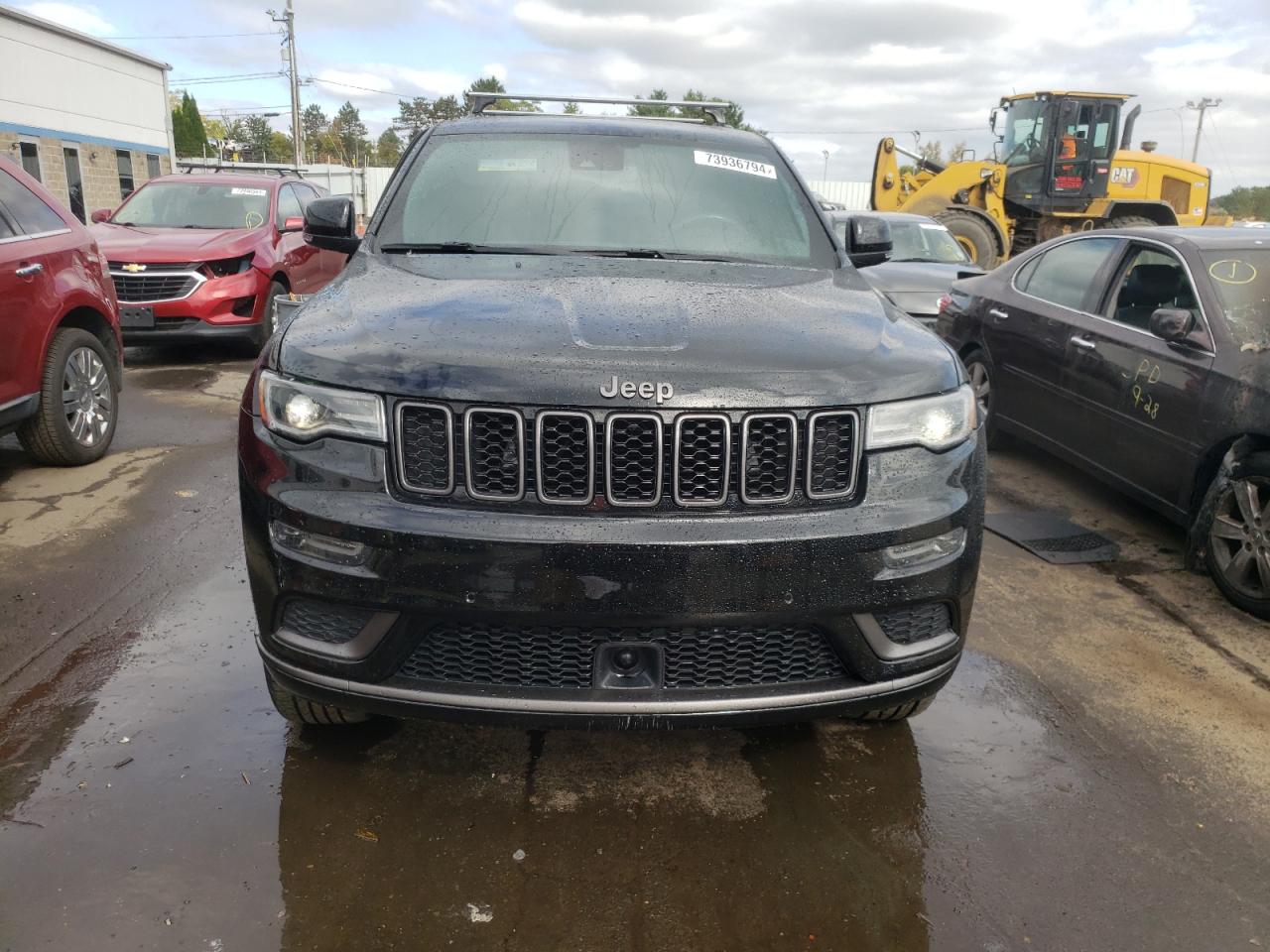 2021 Jeep Grand Cherokee VIN 1C4RJFCG1MC670337 Copart auction photo, side damage thumbnail 5