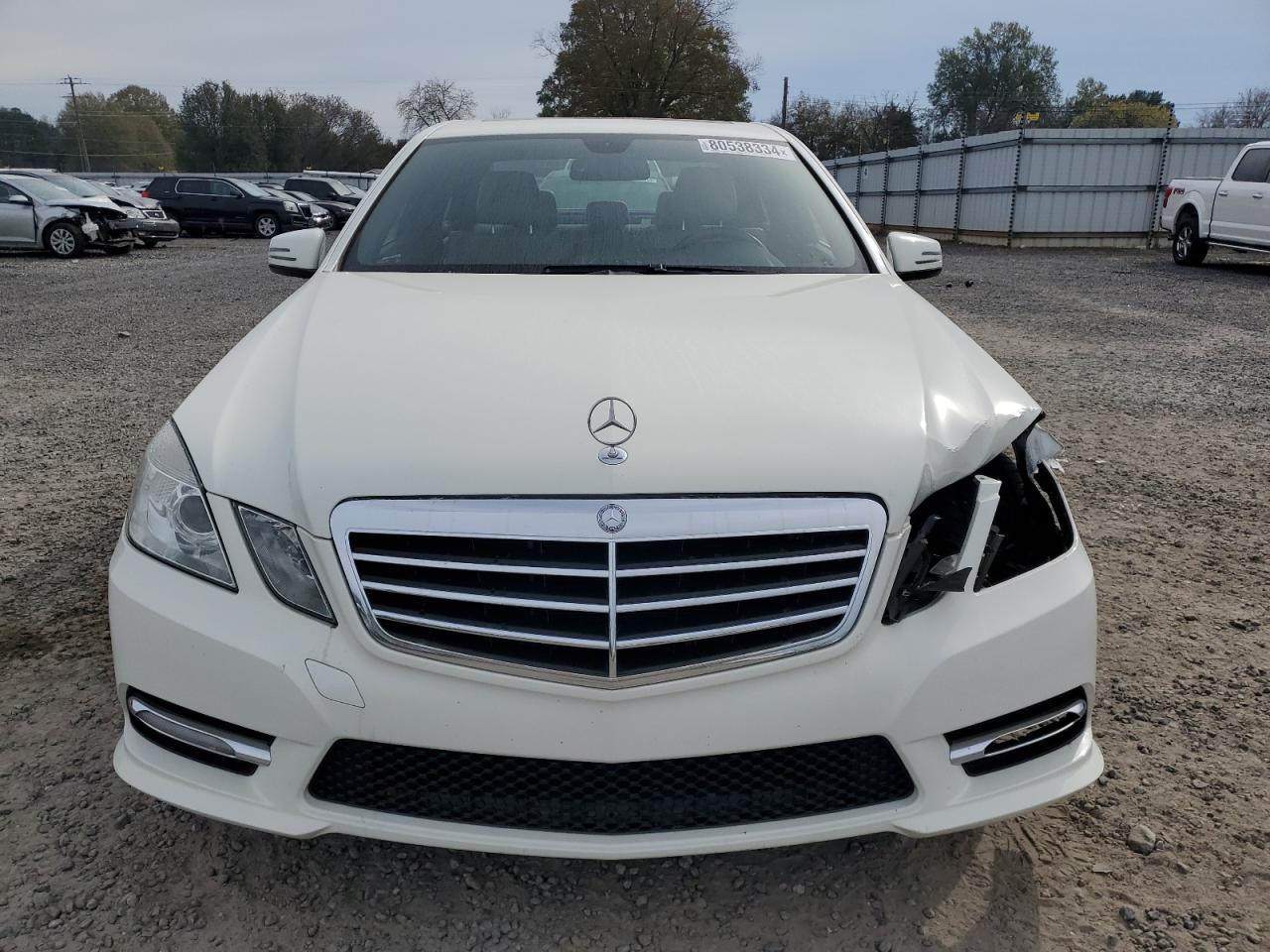 2012 Mercedes-Benz E-klasse VIN WDDHF5KB0CA559873 Copart auction photo, front end damage thumbnail 5